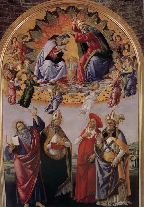 Sandro Botticelli Our Lady of Angels and the public China oil painting art